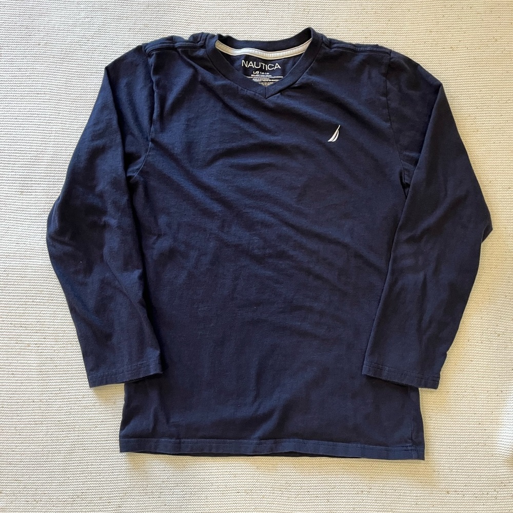 Pre-owned boys long sleeve tee by NAUTICA